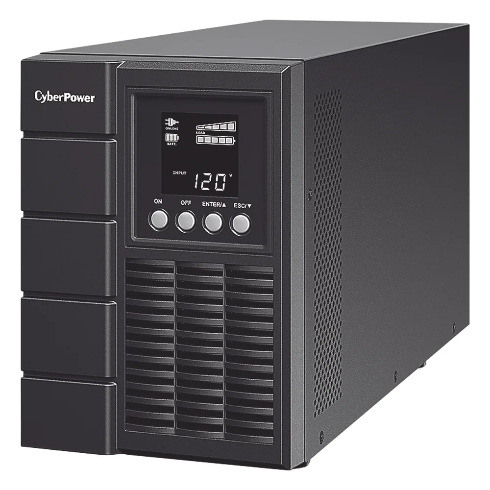 UPS de 1000 VA/900 W, Online Doble Conversión, Entrada 120 Vca NEMA 5-15P, Onda Senoidal Pura, Tipo Torre, Con 4 Tomas NEMA 5-15R