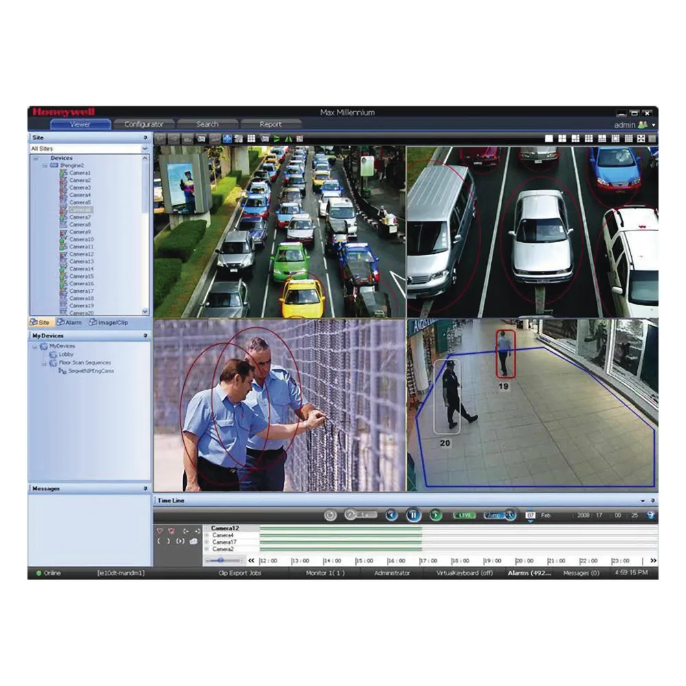 Licencia de cliente de visualización MAXPRO View para el sistema de gestión de video MAXPRO VMS