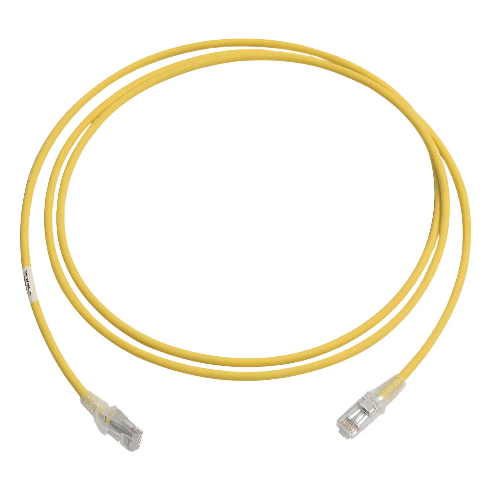 Patch Cord MC6 Modular Cat6 UTP, CM/LS0H, 2.13 Metros (7 Pies), Color Amarillo