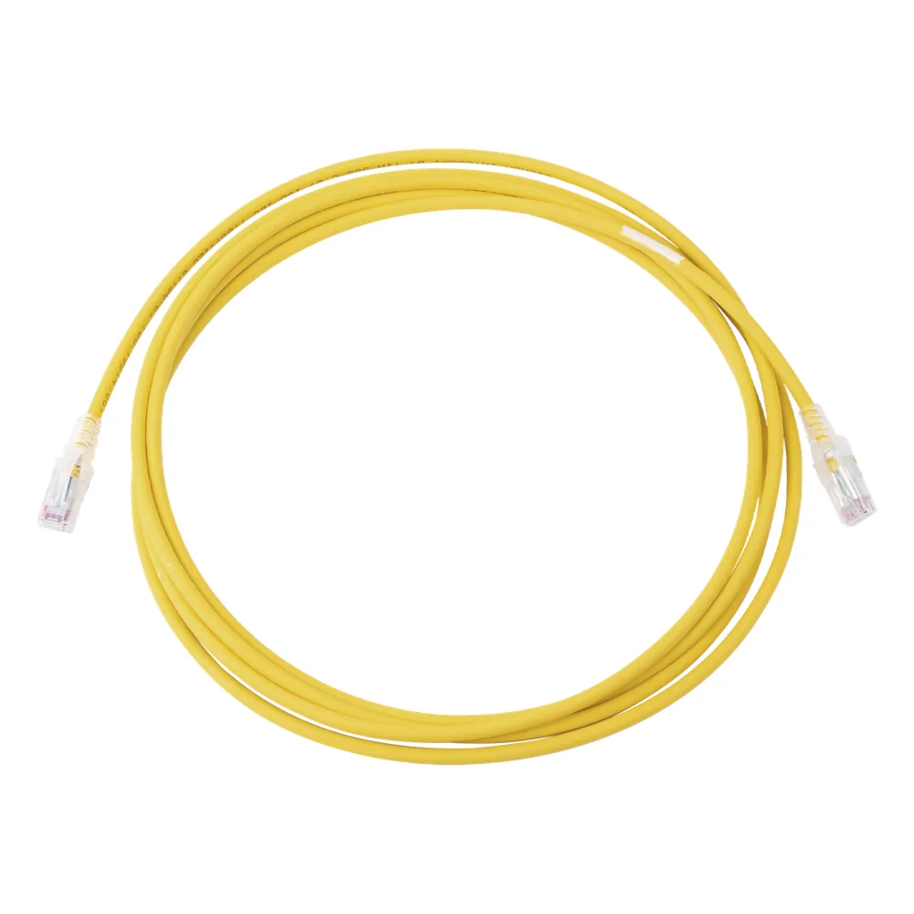 Patch Cord MC6 Modular Cat6 UTP, CM/LS0H, 3.05 Metros (10 Pies), Color Amarillo