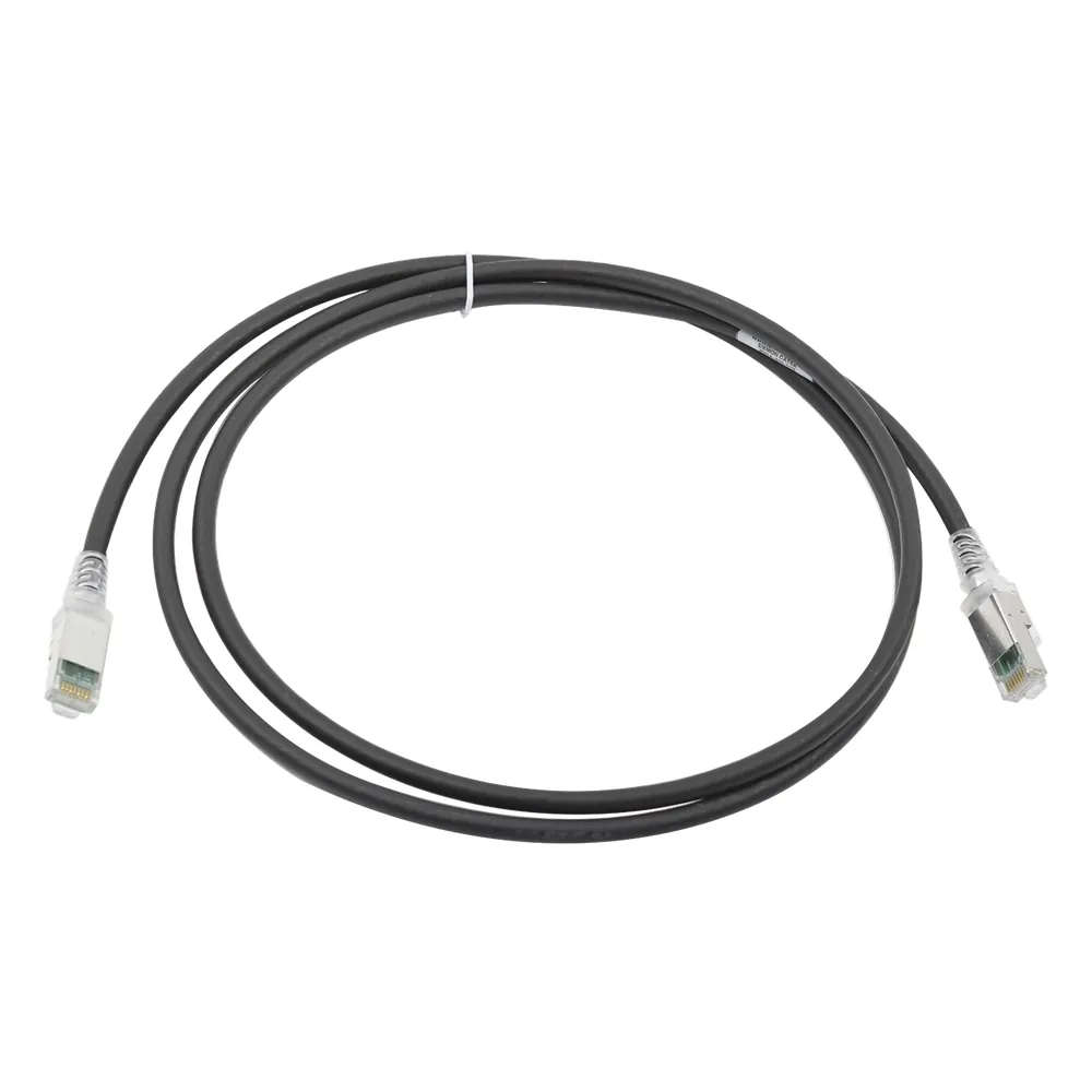 Patch Cord Z-MAX Cat6A S/FTP, CM/LS0H, 1.52 Metros (5 Pies), Color Negro, Versión Bulk (Sin Empaque Individual)