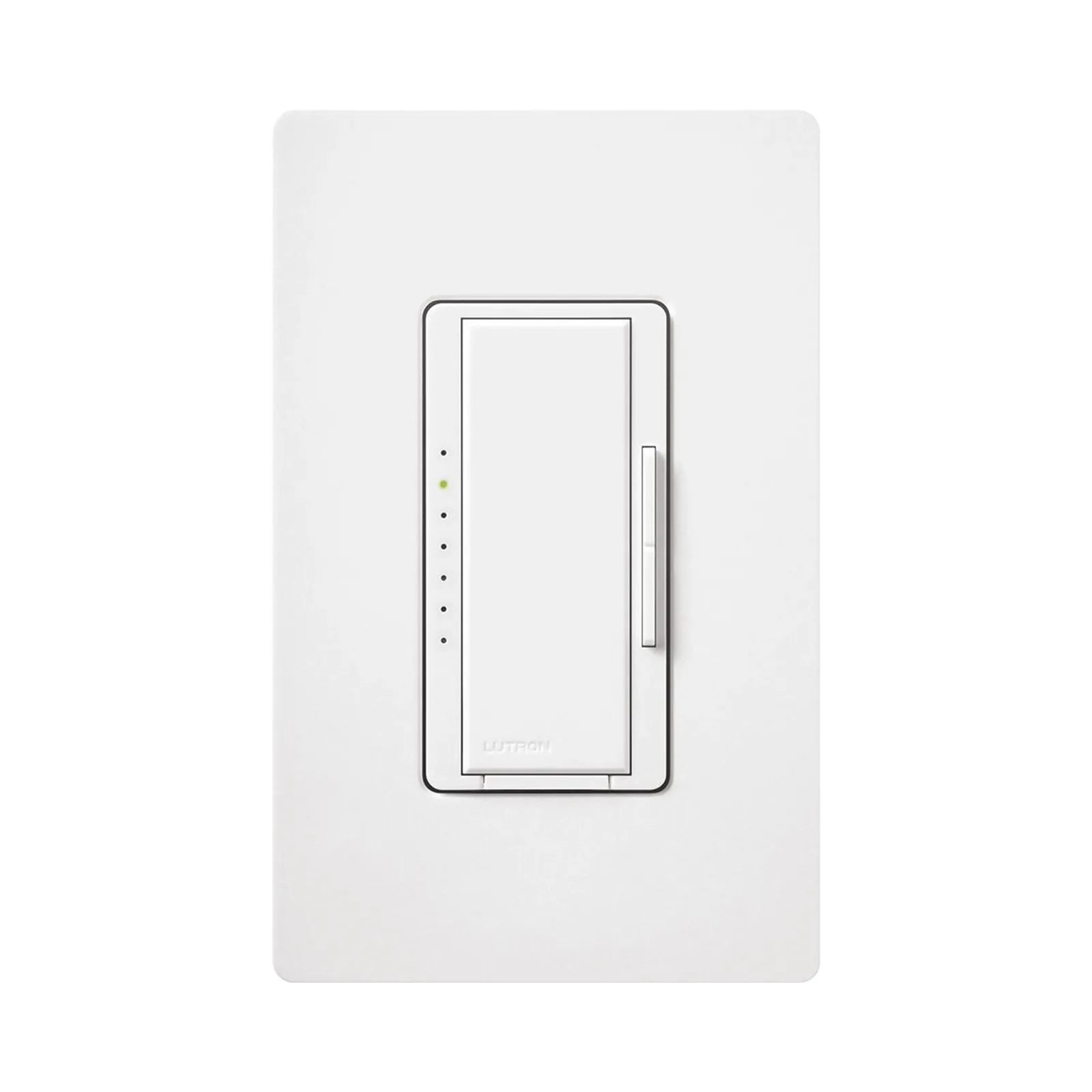 Atenuador inteligente Maestro para balastros fluorescentes electrónicos de 3 hilos, 277 V, 6 A (hasta 20 balastros), multilocalización, color blanco