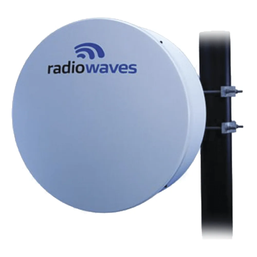 Antena Direccional, Dimensiones (2 ft), 10.7-11.7 GHz, 2 Conectores N-hembra, Ganancia 34dBi, Radomo y montaje incluido