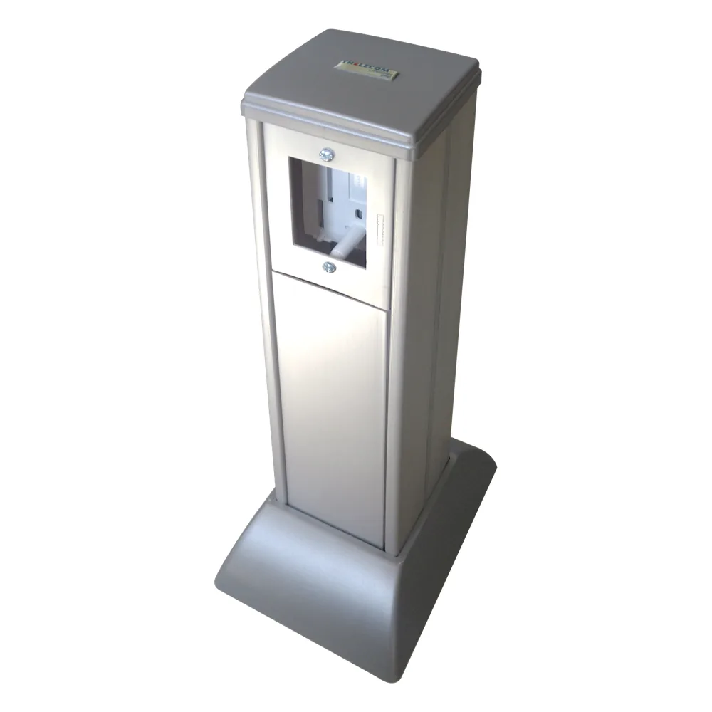 Mini columna color aluminio todo en uno, administre datos y energía (10000-02000)