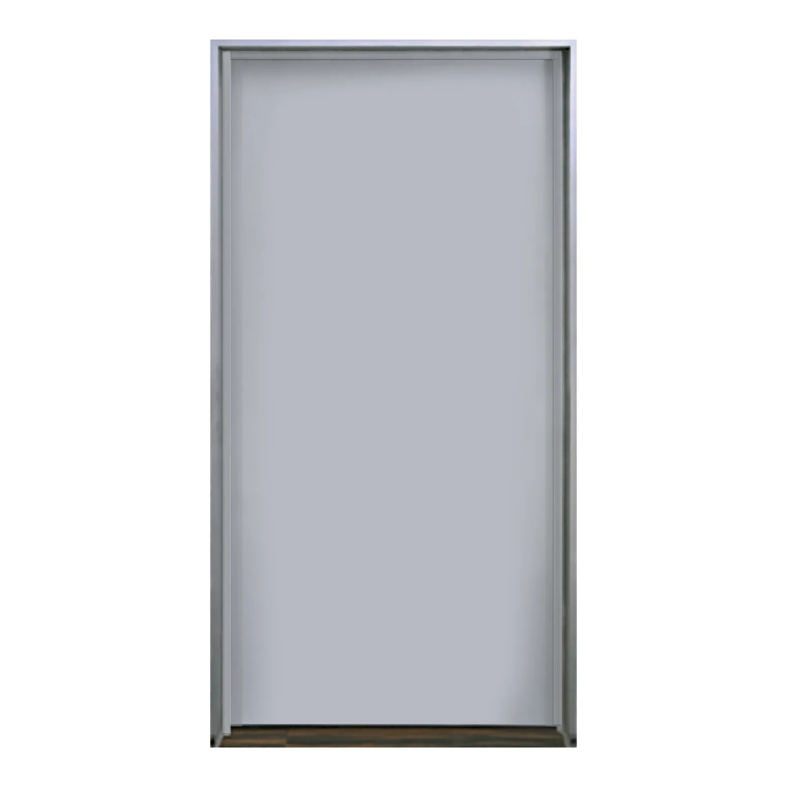 Puerta metálica galvanizada 3 ft x 7 ft