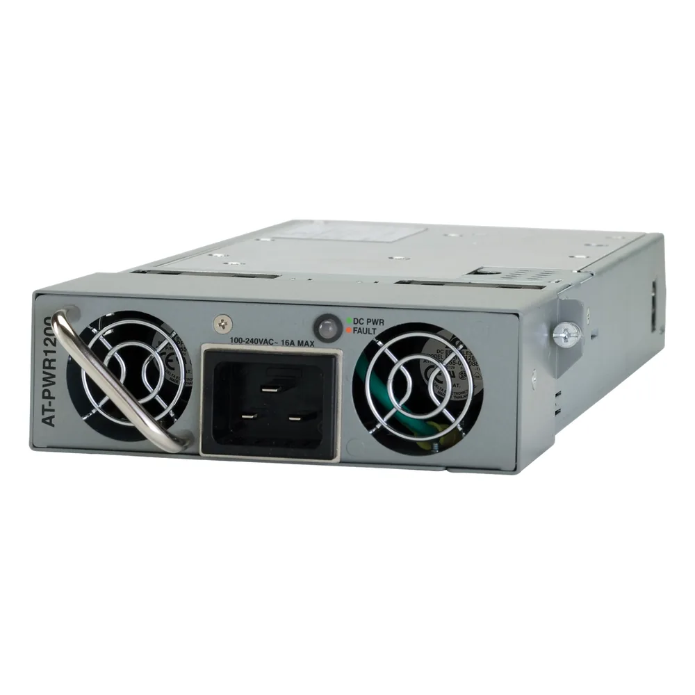 Fuente de alimentación AC Hot Swappable para Switches AT-x93028GPX/52GPX, 1200W