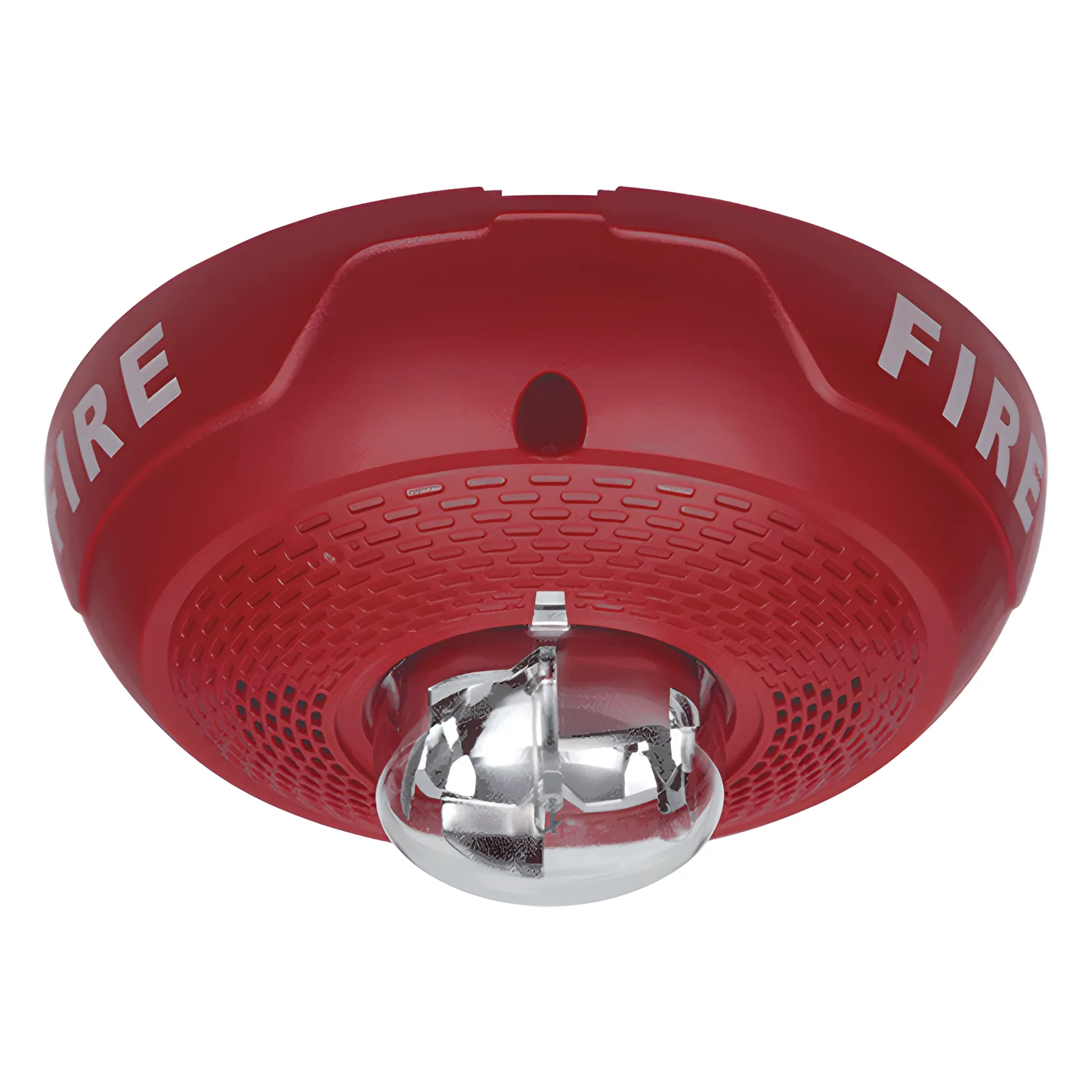 Bocina con lámpara estroboscópica para montaje en techo, candela seleccionable en campo, compatible con SpectrAlert Advance, Serie L