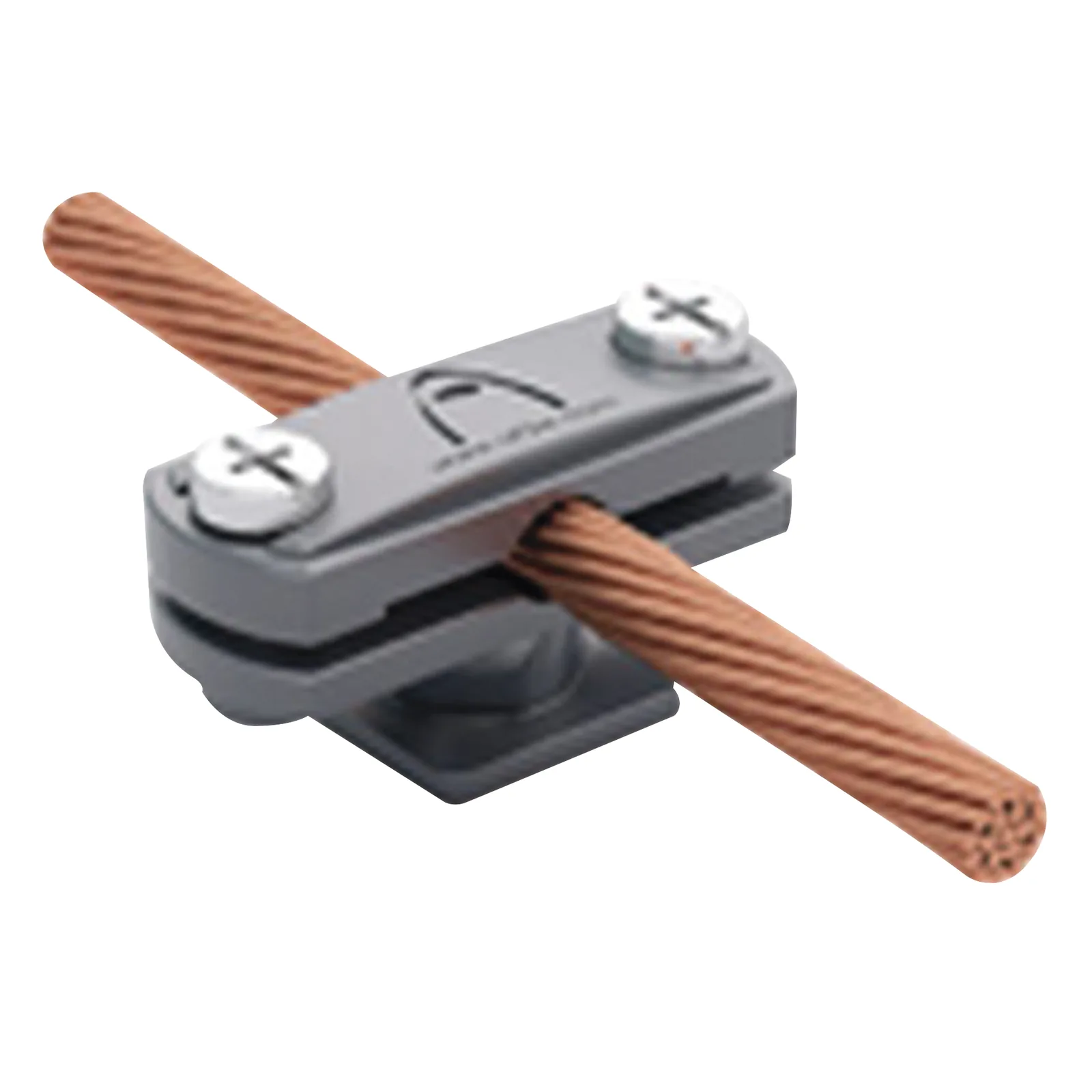 Grapa de Nylon / Cable 6-10 mm o Pletina 30x2-30x3.5 mm / Elevación 17 mm / Incluye Taco y Tornillo / Cumple UNE 21186